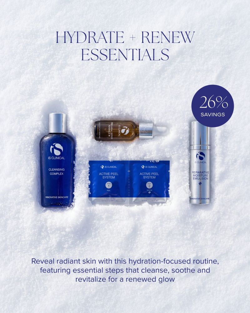 iS CLINICAL Hydrate + Renew Essentials