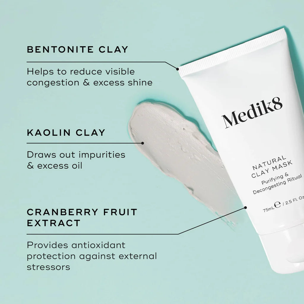 Medik8 Natural Clay Mask™ 75ml