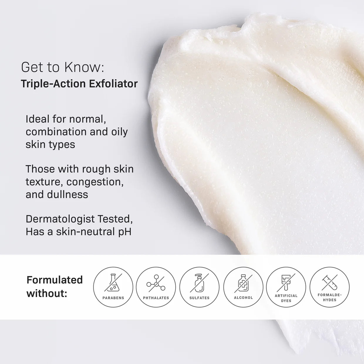 Triple-Action Exfoliator 85g - Revision