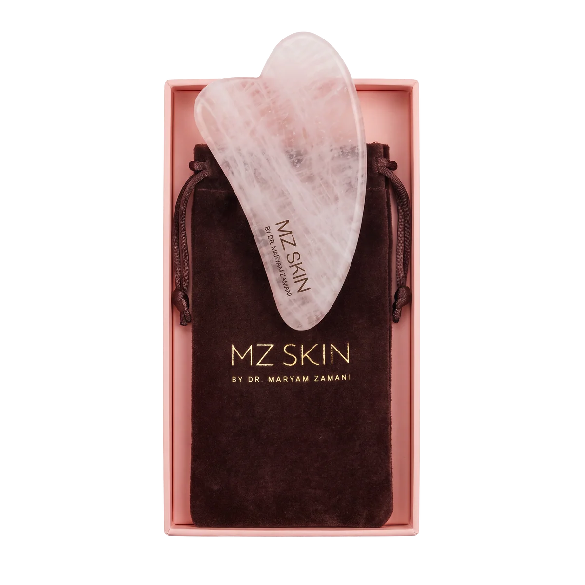 MZ Skin Sculpting Rose Quartz Gua Sha