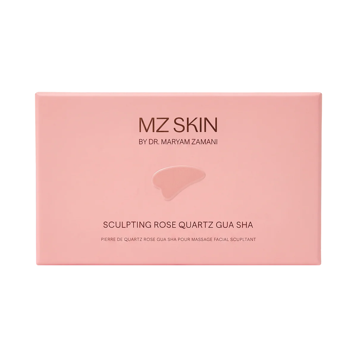 MZ Skin Sculpting Rose Quartz Gua Sha