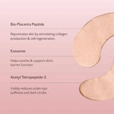 MZ Skin Bio-Placenta Peptide Illuminating Hydrogel Eye Mask - Box of 5