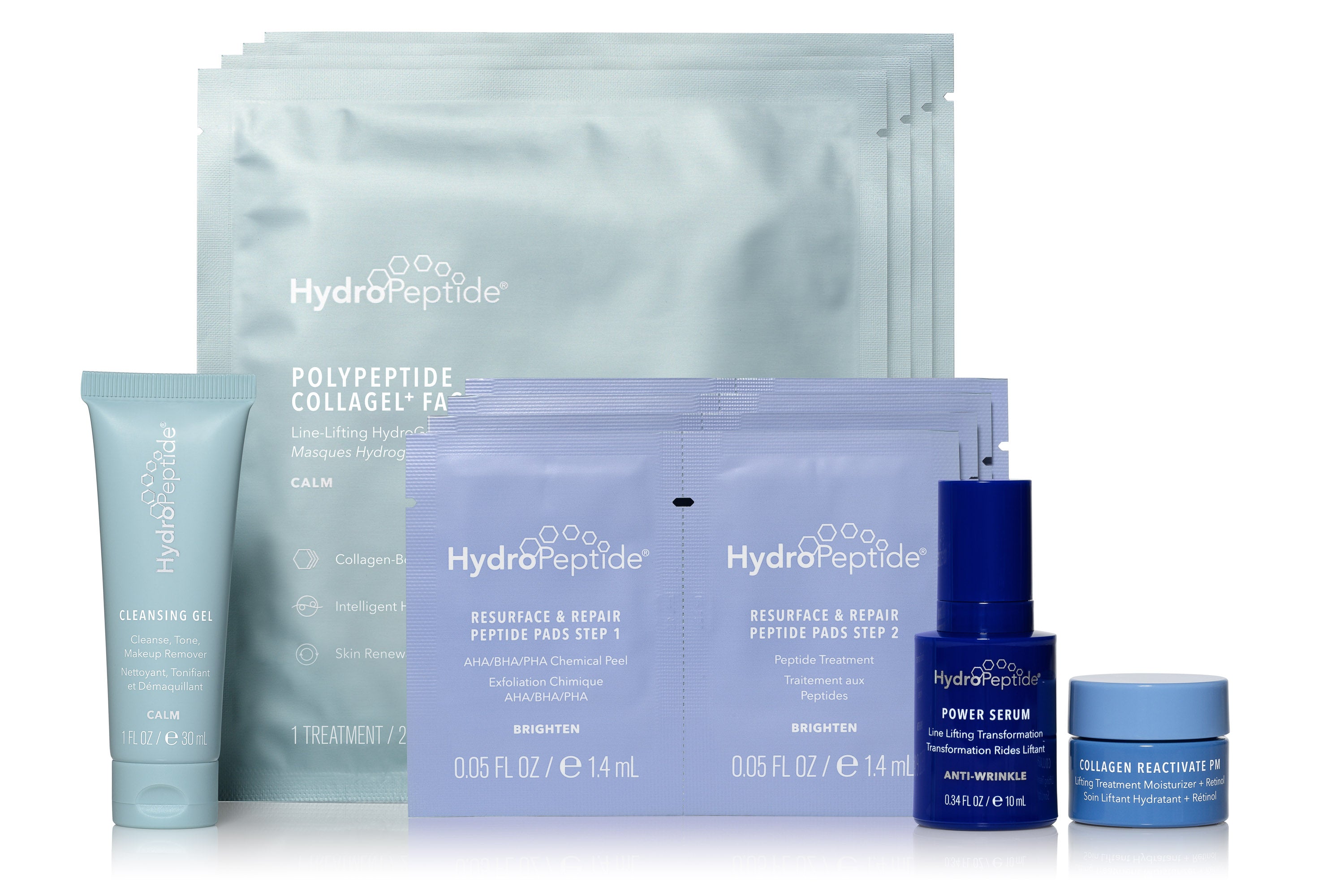 HydroPeptide At-Home Glass Facial Kit