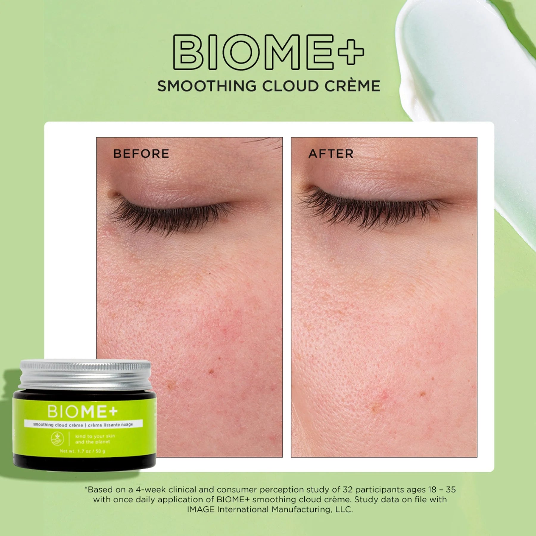 Biome+ Smoothing Cloud Creme 50g
