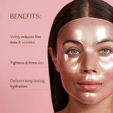 MZ Skin Bio-Placenta Peptide Reviving Hydrogel Face Mask - Pack of 5