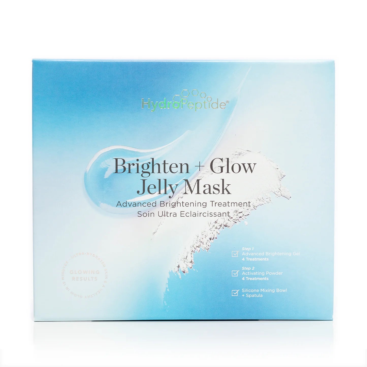 HydroPeptide Brighten & Glow Jelly Mask 4 Pack