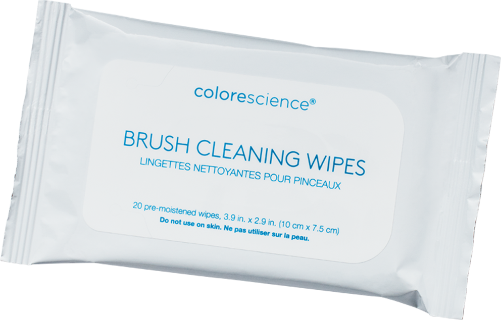 Colorescience Brush Cleaning Wipes Pack of 20