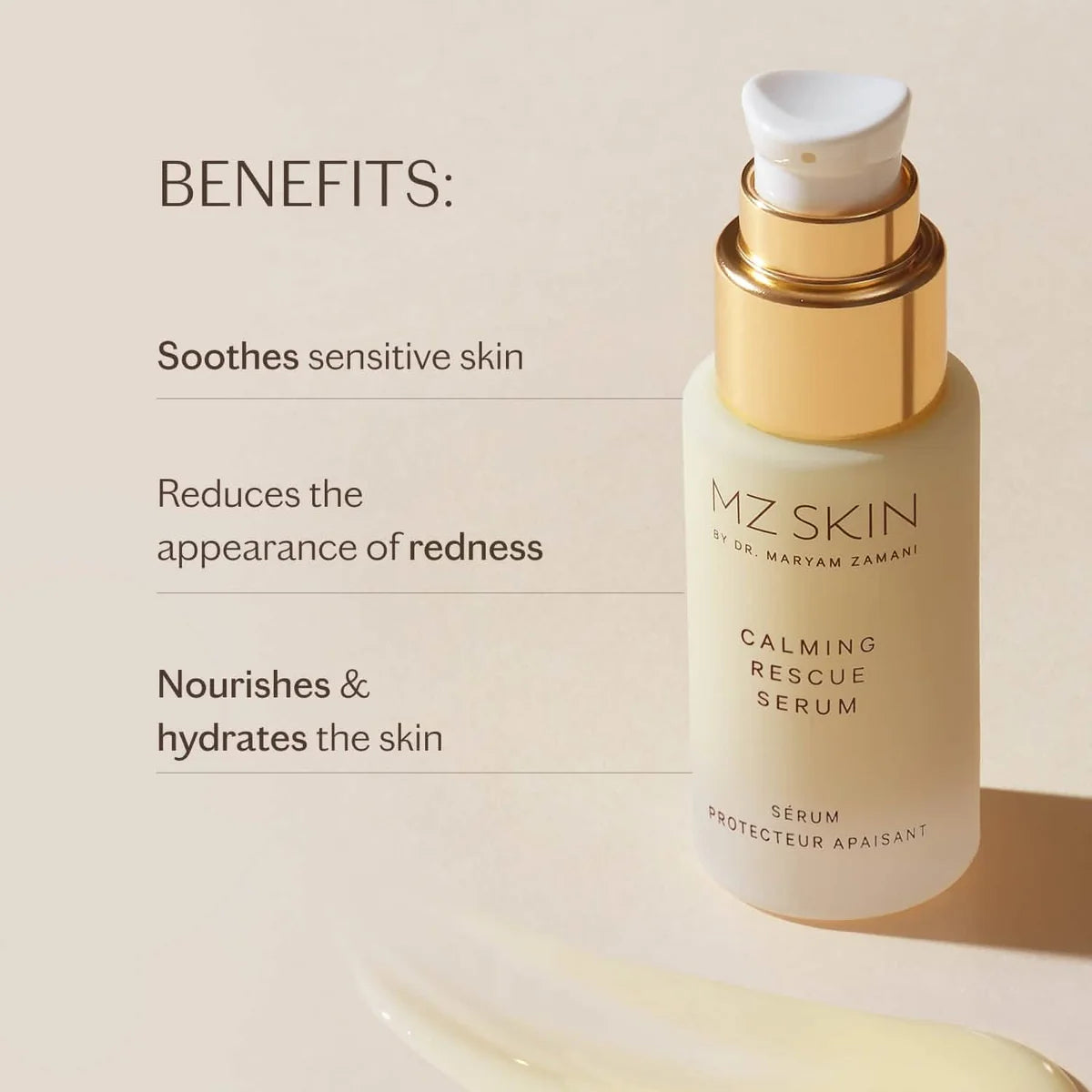 MZ Skin Calming Rescue Serum 30ml