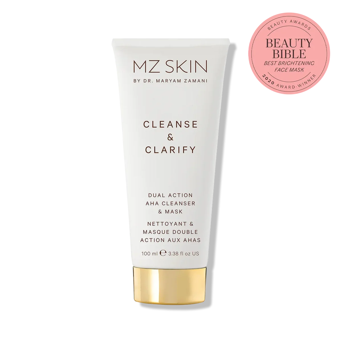 MZ Skin Cleanse & Clarify Dual Action AHA Cleanser & Mask