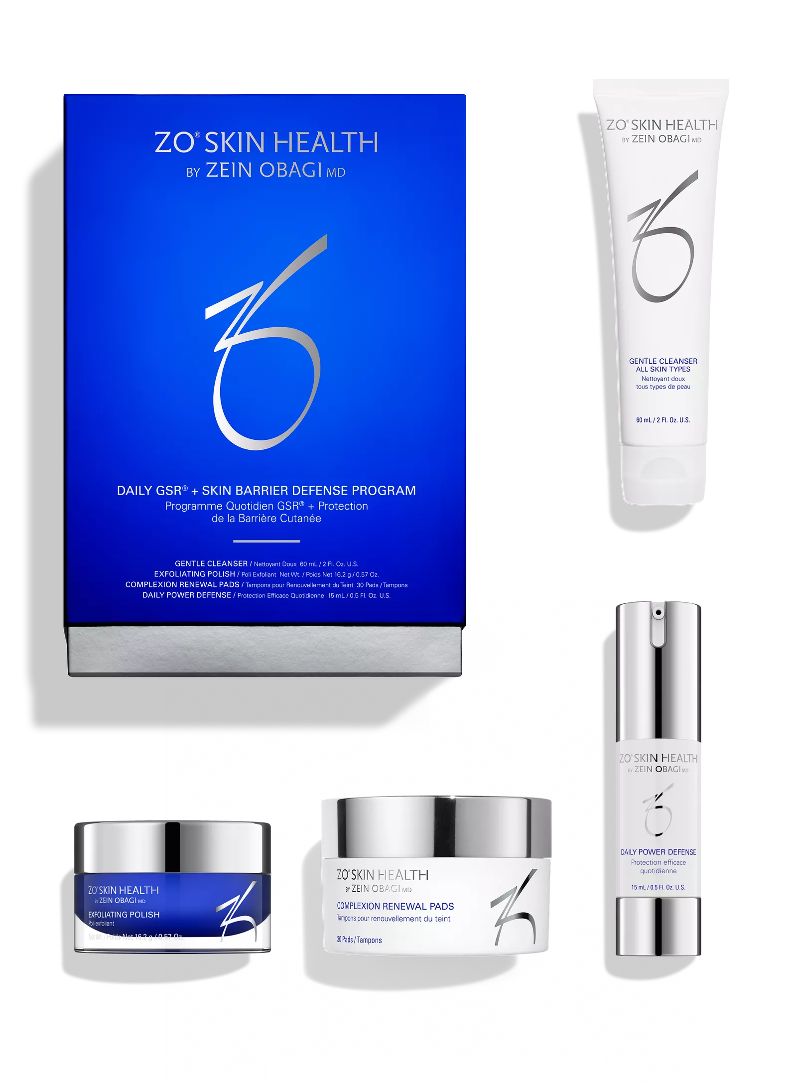 ZO Skin Health Daily GSR + Skin Barrier Defense Program