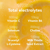 Zooki Hydration+ Liver Health Lemon and Ginger Electrolyte Sachets