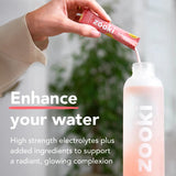 Zooki Hydration+ Skin Radiance Pomegranate Lemon Electrolyte Sachets