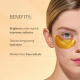 MZ Skin Hydra-Bright Gold Eye Treatment Mask - Box of 5