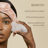 MZ Skin Sculpting Rose Quartz Gua Sha