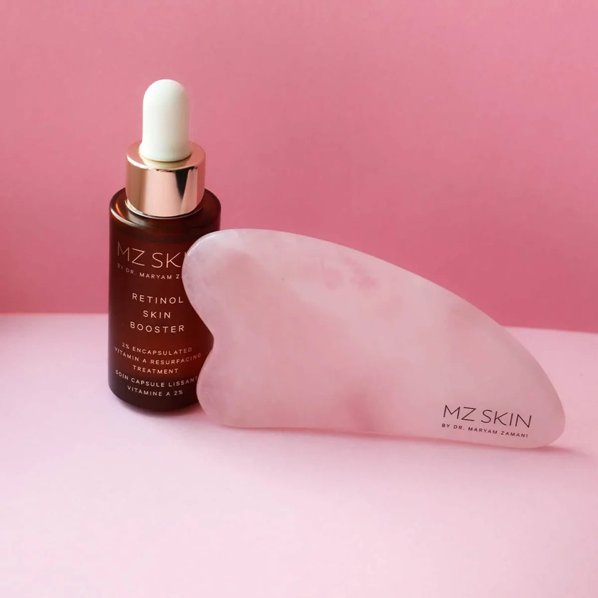 MZ Skin Sculpting Rose Quartz Gua Sha