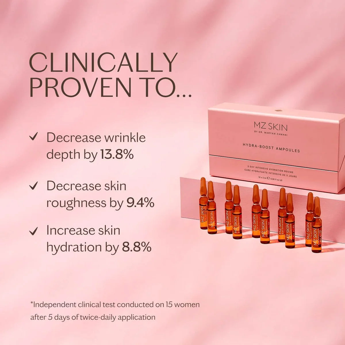 MZ Skin Hydra-Boost Ampoules - 10 x 2ml