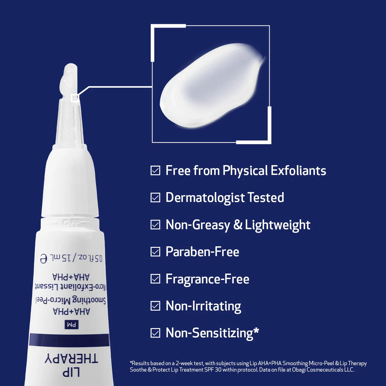 Obagi Medical Lip Therapy AHA+PHA Smoothing Micro-Peel 15ml