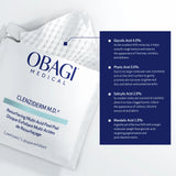 Obagi CLENZIderm M.D. Resurfacing Multi-Acid Peel Pads (30 Pads)