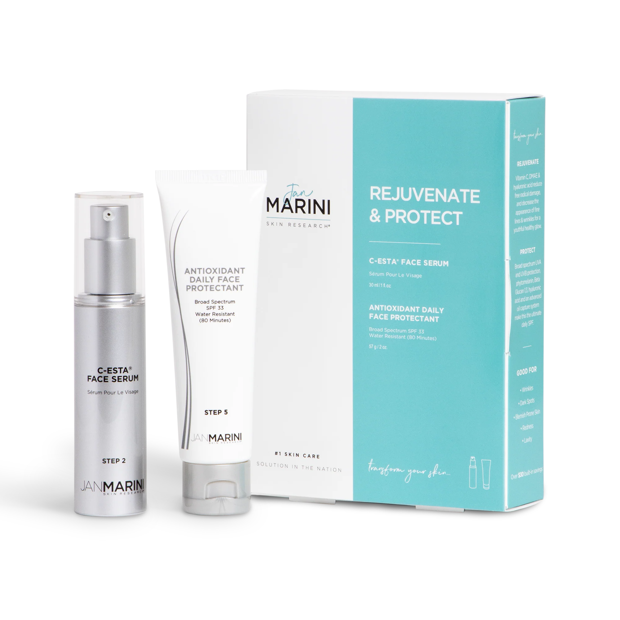 Jan Marini Rejuvenate & Protect Daily Face Protectant SPF 33 Kit