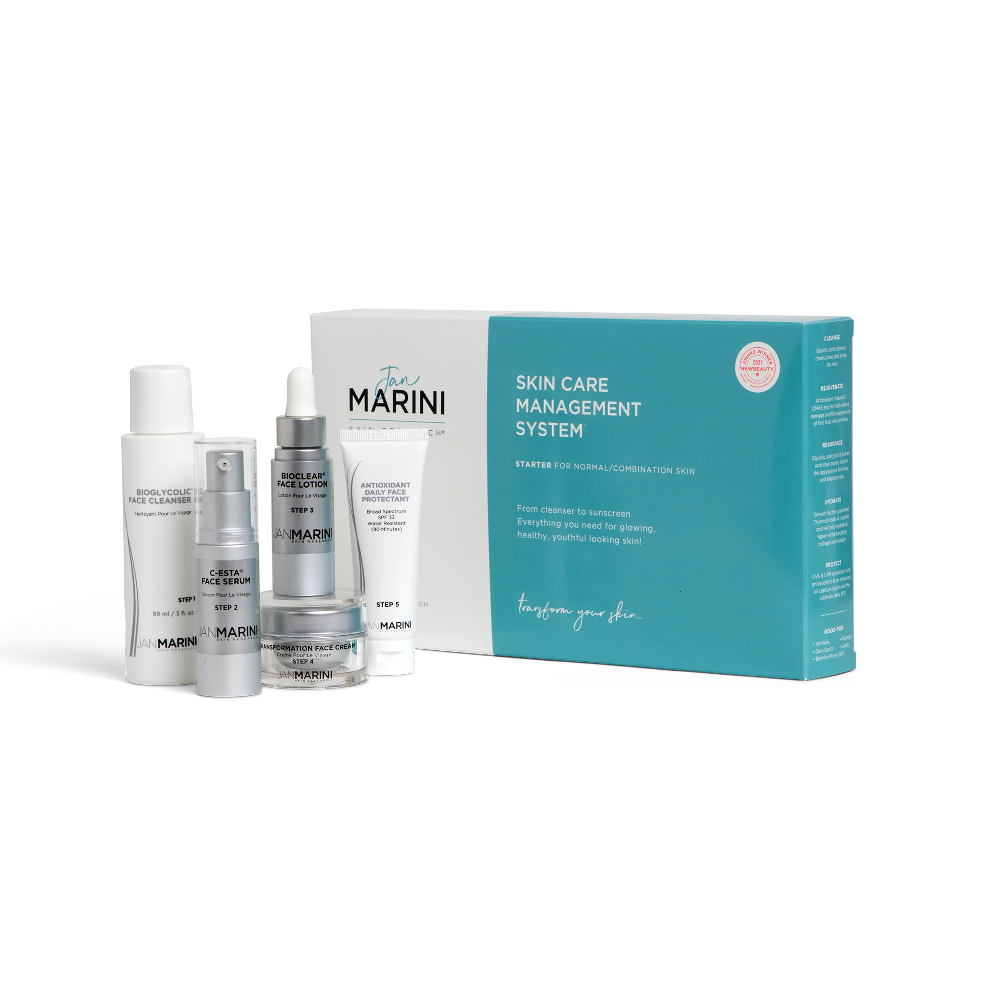 Jan Marini Starter Skin Care Management System - Normal/Combination