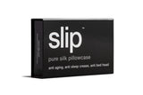 Slip Black Queen Zippered Pillowcase