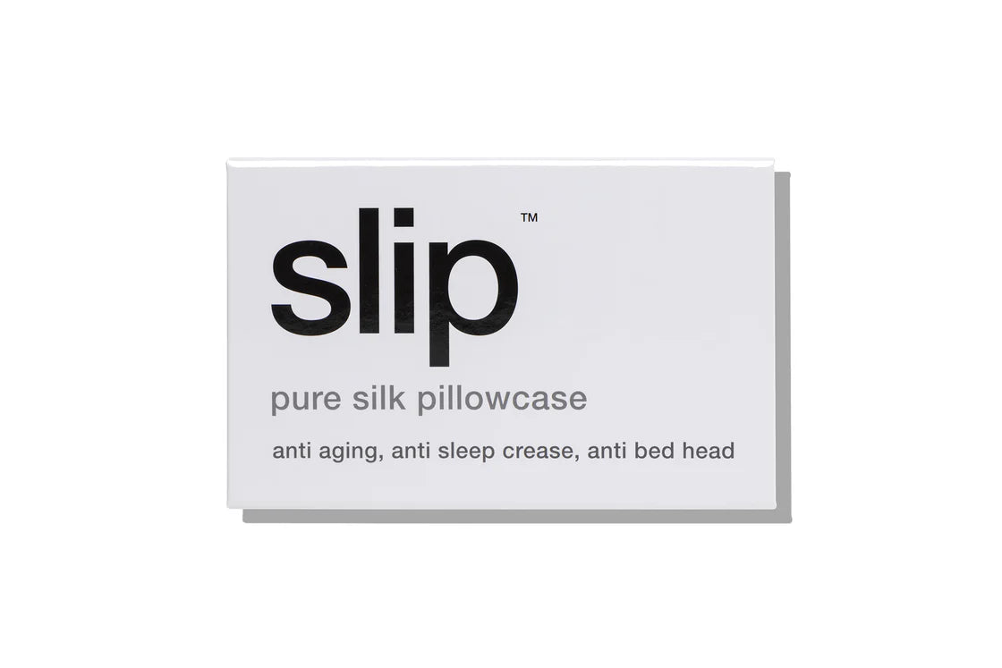 Slip White Queen Zippered Pillowcase