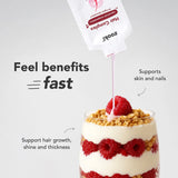 Zooki Hair Raspberry Ripple Liquid Sachets