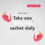 Zooki Hair Raspberry Ripple Liquid Sachets