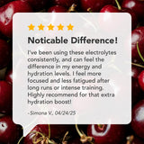 Zooki Hydration+ Exercise and Recover Cherry Electrolyte Sachets