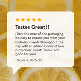 Zooki Hydration+ Liver Health Lemon and Ginger Electrolyte Sachets