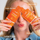 Zooki Super Strength Collagen Mango Peach Liquid Sachets