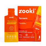 Zooki Turmeric Tangerine Liquid Sachets