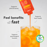 Zooki Turmeric Tangerine Liquid Sachets