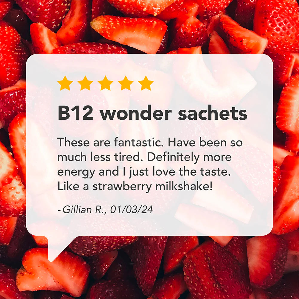 Zooki Vitamin B12 Strawberry Liquid Sachets