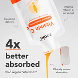 Zooki Vitamin C Citrus Orange Liquid Sachets
