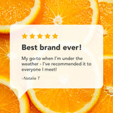 Zooki Vitamin C Citrus Orange Liquid Sachets