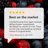 Zooki Vitamin D3+K2 Mixed Berry Liquid Sachets