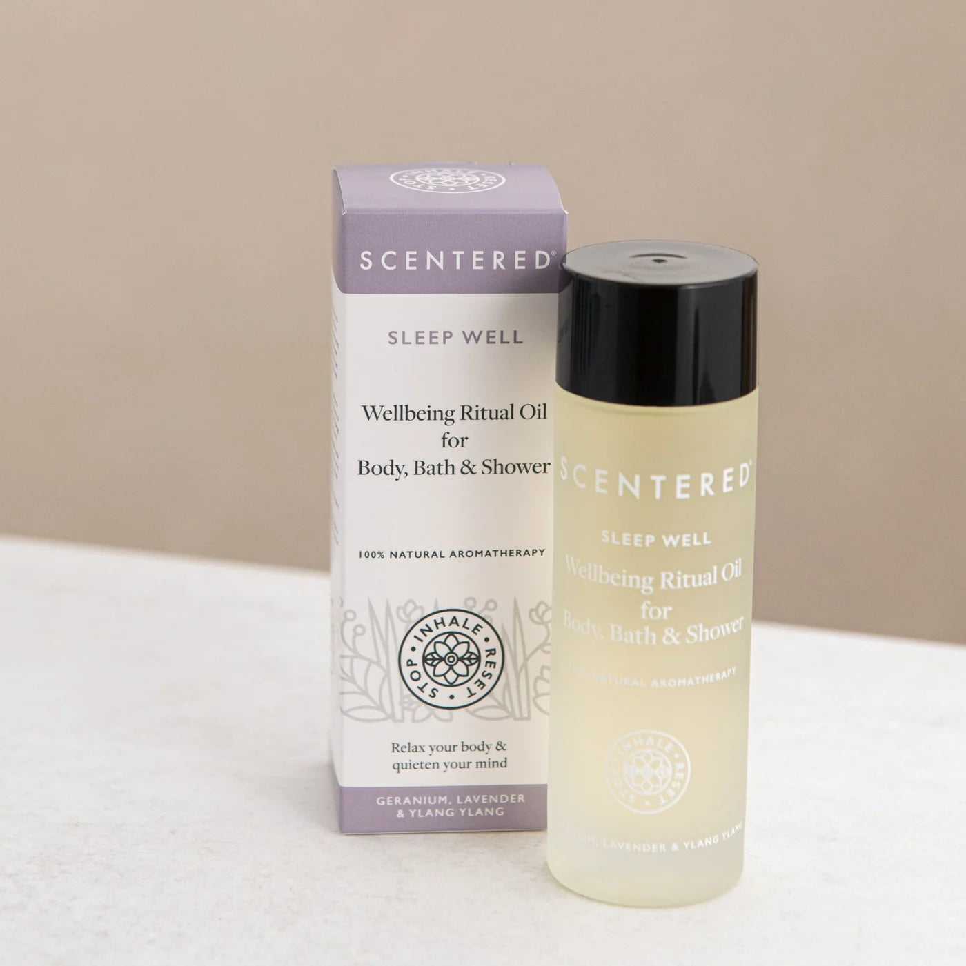 Scentered Sleep Well Oil for Body, Bath & Shower 100ml